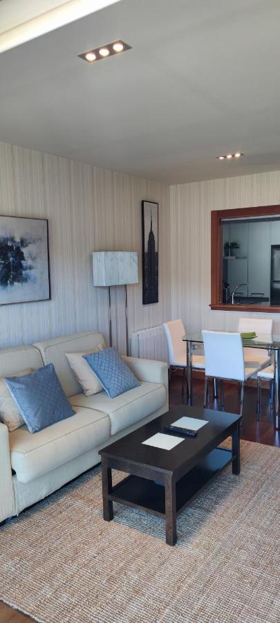 Acogedor apartamento con terraza en Portonovo Exterior foto